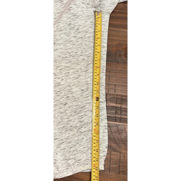 Calvin Klein Womens Joggers Light Teal Heather Fleece Lined Fold Over Size M - Picture 7 of 9